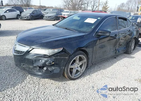 2015 Acura Tlx V6 Advance из США, поврежденный, VIN 19UUB3F74FA002498